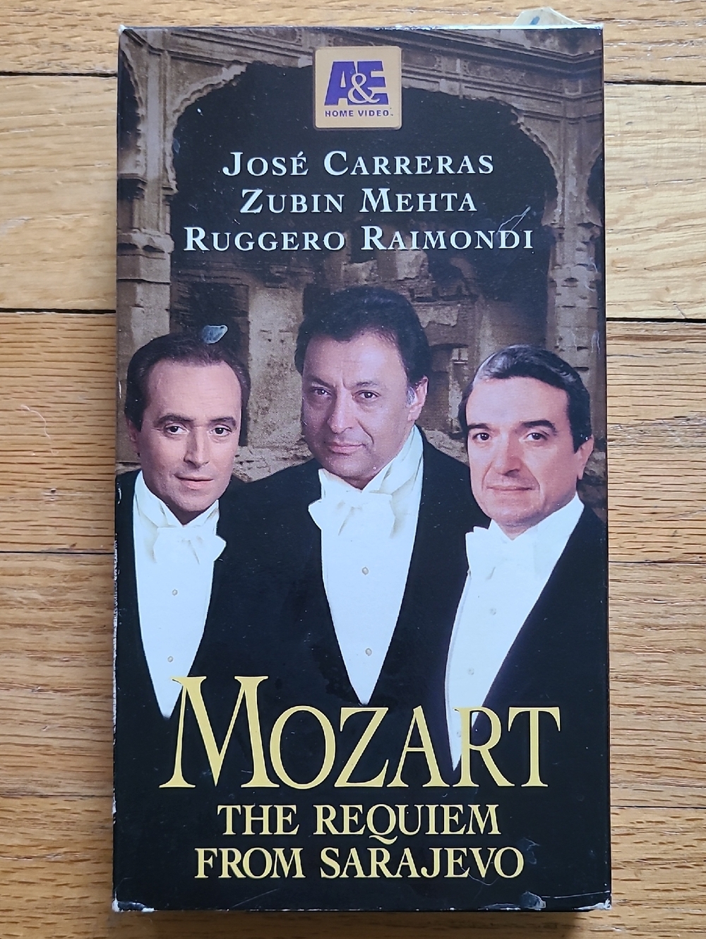 Mozart: The Requiem from Sarajevo VHS Movie Tape